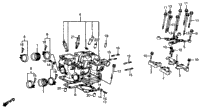 Rear Cylinder Head 84-85