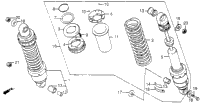 Rear Shock Absorber 83-84