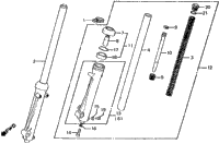 Front Shock Absorber 79-80