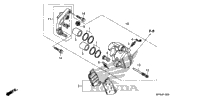 Front Brake Caliper (Vt1300cs)