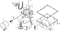Oil Filter + Oil Pan + Oil Pump