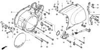 Vt1100c2left Crankcase Cover 95-97
