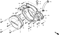 Right Crankcase Cover 90-91