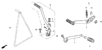 Pedal + Kick Starter Arm