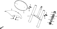 Front Fork Front Fender