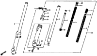 Front Shock Absorber 79-81