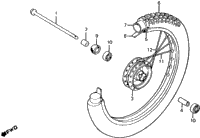 Front Wheel 79-82