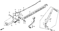 Gearshift Pedal + Brake Pedal + Kick Starter Arm 83