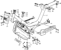Frame + Fuel Tank + Wire Harness