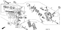 Left Front Brake Caliper ('08-)
