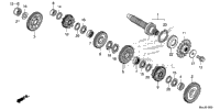 Transmission (Nc700xd) (Countershaft)