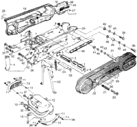 Swingarm + Air Cleaner + Muffler