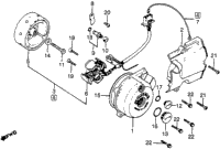 Left Crankcase Cover + Alternator 81-82