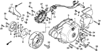Left Crankcase Cover + Alternator