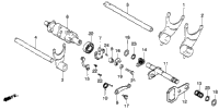 Gearshift Drum 78-81