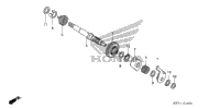 Kick Starter Spindle