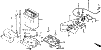 Battery + C.D.I. Unit