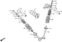 Camshaft + Valve