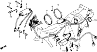 Wire Harness + Ignition Coil + C.D.I. Unit