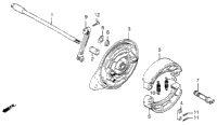 Rear Brake Panel