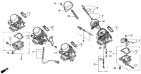 F2 Carburetor Components 91-94