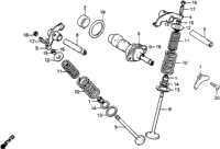 Camshaft + Valve