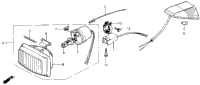 Headlight Unit 84-85