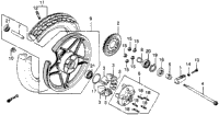 Cm450a Rear Wheel 83