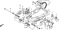 Swingarm + Drive Chain 81