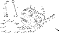 Cm450e/Cright Crankcase Cover