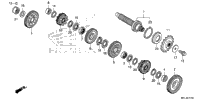 Transmission (Countershaft) (Nc750xd)