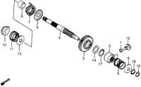 Kick Starter Spindle