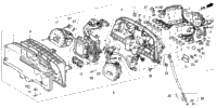 A/Se Speedometer + Tachometer