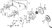 Pulse Generator + Starter Clutch