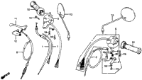Control Levers + Switches + Cables