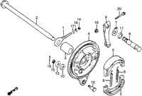 Rear Brake Panel