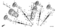 Camshaft + Valve