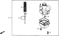 Carburetor (Optional Parts Kit) 80-82