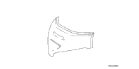 Windshield Garnish (Chrome)