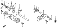 Shift Drum + Shift Fork