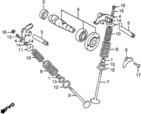 Camshaft + Valve