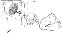 Alternator Left Crankcase Cover