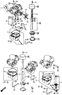 Carburetor Comp Parts