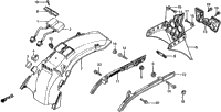 Rear Fender + Spark Unit