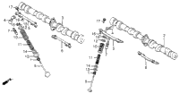 Camshaft + Valve