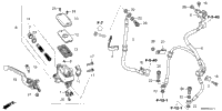 Front Brake Master Cylinder (Cb500fa'22/'23)