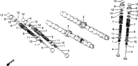 Camshaft + Valve