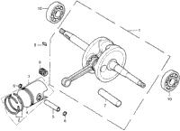 Crankshaft + Piston