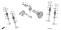 Camshaft + Valve
