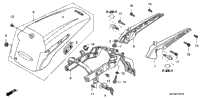Rear Fender + Grab Rail (Vtx1800f)